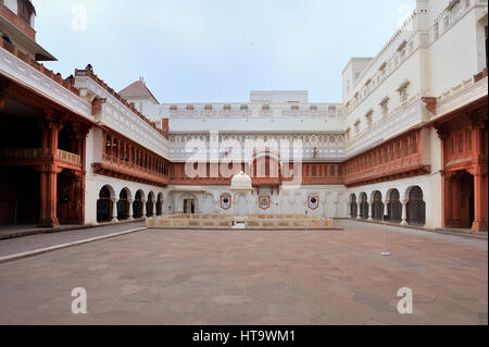 Indien Junagarh Fort in Bikaner Rajasthan Stockfoto