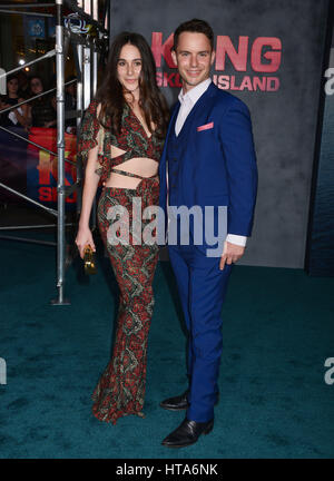 Los Angeles, USA. 8. März 2017. Wird Brittain 146 bei der Kong Skull Island-Premiere auf der Microsoft-Theatre in Los Angeles. 8. März 2017. Bildnachweis: Longifilis/USA/Alamy Live-Nachrichten Stockfoto