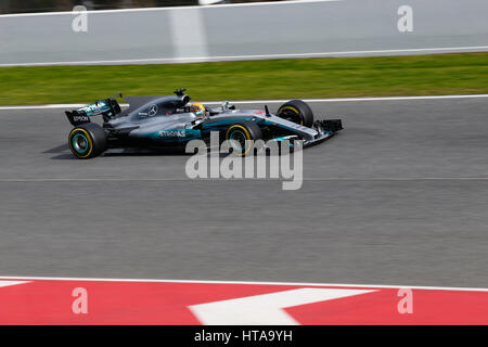 Barcelona, Spanien. 8. März 2017. Stockfoto