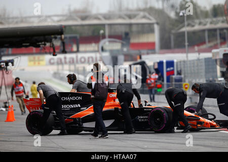 Barcelona, Spanien. 8. März 2017. Stockfoto