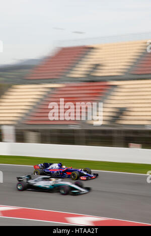 Barcelona, Spanien. 8. März 2017. Stockfoto