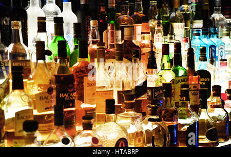 Berlin, Deutschland. 13. Februar 2017. Blick auf die Bar in Berlin, Deutschland, 13. Februar 2017 zu befreien. Foto: Jens Kalaene/Dpa-Zentralbild/ZB/Dpa/Alamy Live News Stockfoto