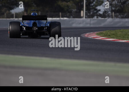 Barcelona, Spanien. 9. März 2017. Formel 1 Probefahrten 2017 in Barcelona Pascal Wehrlein (GER #94), Foto: Sauber F1 Team: Cronos/Hasan Bratic Credit: Cronos Foto/Alamy Live News Stockfoto