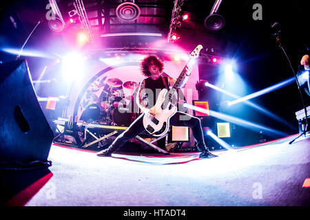 Mailand, Italien. 9. März 2017. Metalcore-Band bittet Alexandria bei Alcatraz Credit tritt: Mairo Cinquetti/Alamy Live News Stockfoto