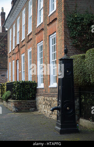 Allgemeine Ansicht von West Malling in Kent, Großbritannien. Stockfoto