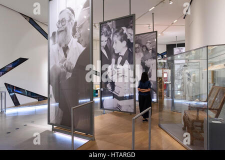 Berlin. Deutschland. Ausstellung im jüdischen Museum. Jüdisches Museum. Stockfoto