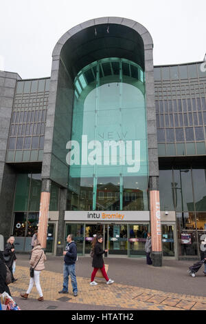 Die lichtungen Einkaufszentrum in Bromley High Street in Großbritannien Stockfoto