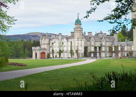 Balmoral Castle Estate, Aberdeenshire, North East schottischen Highlands. Stockfoto