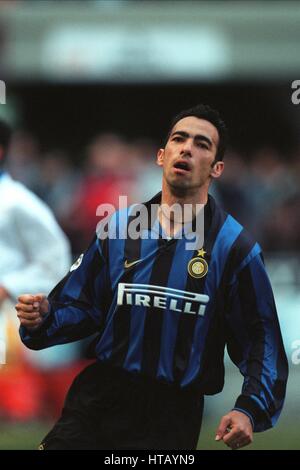 YOURI DJORKAEFF INTER Mailand FC 7. Februar 1999 Stockfoto