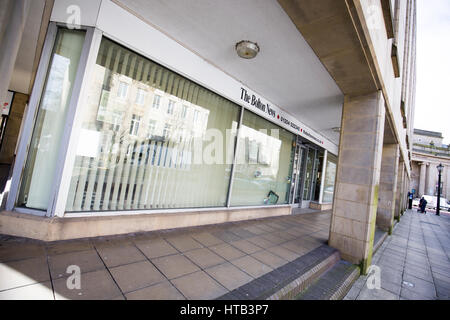 Büros von Bolton News, Bolton Stadtzentrum, Bolton, England, Vereinigtes Königreich. Die Redaktionen sind nur Yards vom Victoria Square Stockfoto