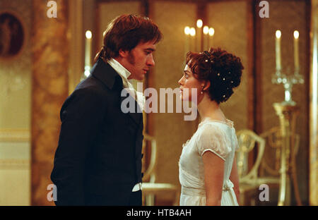 STOLZ UND VORURTEIL (2005) MATTHEW MACFADYEN KEIRA KNIGHTLEY JOE WRIGHT (DIR) UNIVERSAL BILDER/MOVIESTORE SAMMLUNG LTD Stockfoto