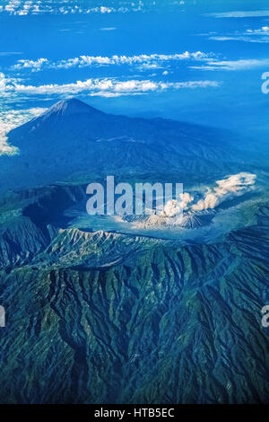 Bromo Tengger Semeru Nationalpark in Ost-Java, Indonesien. Stockfoto