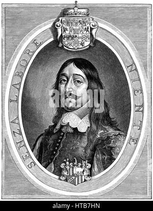 Johann VIII. Graf Zu Sayn-Wittgenstein-Wittgenstein, 1601-1657, eine deutsche Earl als schwedischer Oberst, der Dreißigjährige Krieg Stockfoto