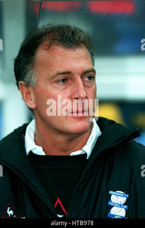 TREVOR FRANCIS BIRMINGHAM CITY FC-MANAGER 31. Januar 1999 Stockfoto