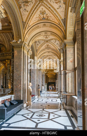 Halle im Kunsthistorischen Museum, Wien, Österreich Stockfoto