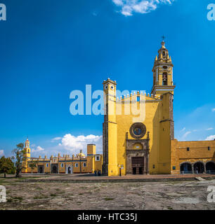 Saint Gabriel Archangel Kloster (Convento de San Gabriel) - Cholula, Puebla, Mexiko Stockfoto