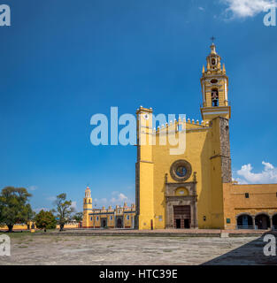 Saint Gabriel Archangel Kloster (Convento de San Gabriel) - Cholula, Puebla, Mexiko Stockfoto