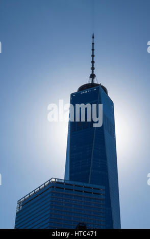 Der Freedom Tower des World Trade Center in New York City Stockfoto