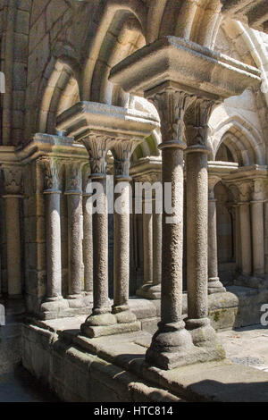 Kreuzgang der Kathedrale Se, Porto Portugal Stockfoto