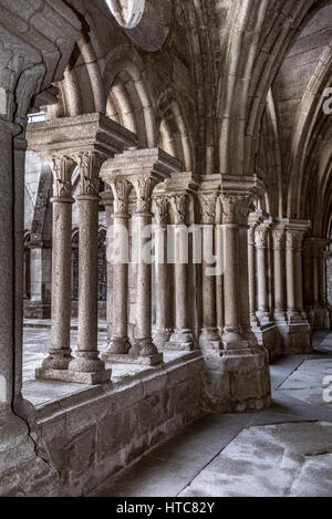 Kreuzgang der Kathedrale Se Porto Stockfoto