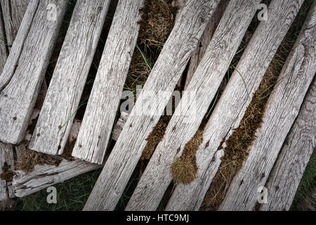 alten Holzbrett hautnah Stockfoto
