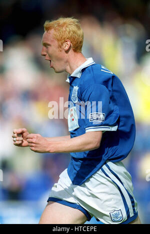 NATHAN LOWNDES ST JOHNSTONE FC 14. August 1999 Stockfoto