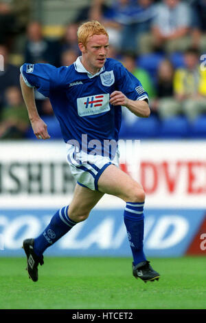 NATHAN LOWNDES ST JOHNSTONE FC 14. August 1999 Stockfoto