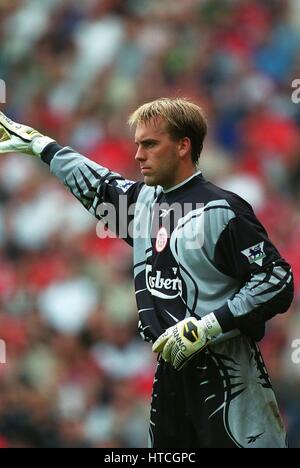 SANDER WESTERVELD LIVERPOOL FC 11. September 1999 Stockfoto