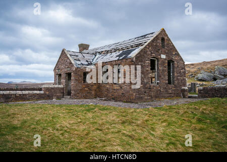 Das Gebäude als Schule Haus in dem Film "Der ryan Tochter' in Dunquin, Kerry, Irland Stockfoto