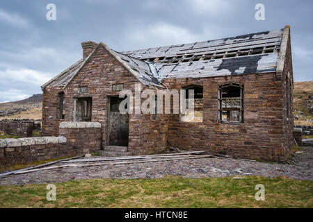 Das Gebäude als Schule Haus in dem Film "Der ryan Tochter' in Dunquin, Kerry, Irland Stockfoto