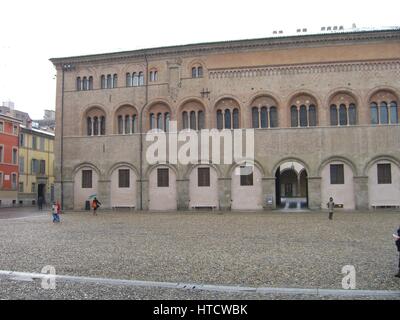 Dom und Baptisterium, Parma, Emilia-Romagna, Italien Stockfoto