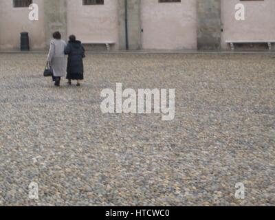 Dom und Baptisterium, Parma, Emilia-Romagna, Italien Stockfoto