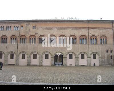 Dom und Baptisterium, Parma, Emilia-Romagna, Italien Stockfoto