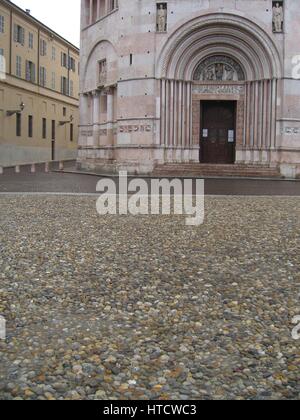 Dom und Baptisterium, Parma, Emilia-Romagna, Italien Stockfoto