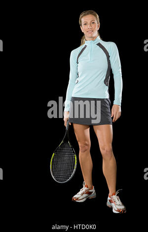 Tennis-Spieler Stockfoto