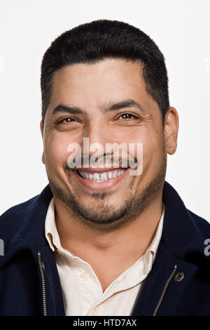 Portrait von Mitte adult nahöstlichen Mann Stockfoto
