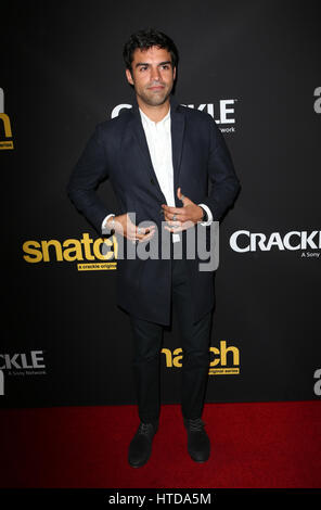 Culver City, Ca. 9. März 2017. Sean Teale, bei Premiere Vorführung von Knistern des 'Snatch' in den Arclight Kinos In Kalifornien am 9. März 2017. Bildnachweis: Fs/Medien Punch/Alamy Live-Nachrichten Stockfoto