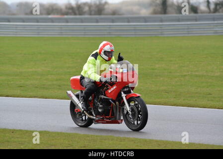 MSV Motorrad Track Days Snetterton Stockfoto