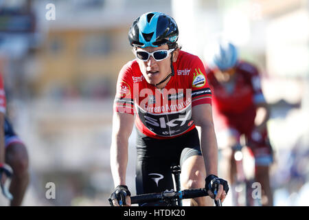 10. März 2017 52. Tirreno - Adriatico Etappe 03: Monterotondo Marittimo - Montalto di Castro THOMAS Geraint (GBR) Sky, Führer der Punkte Klassifizierung Foto: Yuzuru SUNADA Foto: Cronos/Yuzuru Sunada Stockfoto