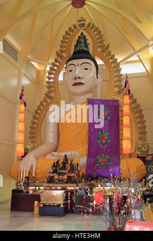 Singapur, Little India, Sakya Muni Buddha Gaya Tempel, Stockfoto