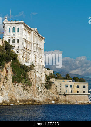 Ozeanographisches Museum, Monaco, Cote d ' Azur, Mittelmeer, Europa Stockfoto