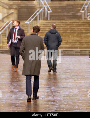 Glasgow City Stadtbild Straßenszene Stockfoto