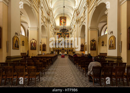 St. Isaak Kathedrale. Johannes der Täufer - Kirche der griechisch katholischen in Przemysl, Polen. Stockfoto