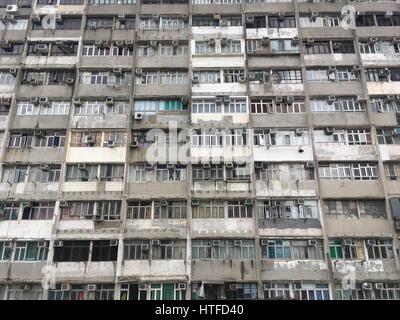 Räte Wohnungen in Hong Kong Stockfoto