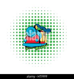Lok-Symbol, Comic Stock Vektor