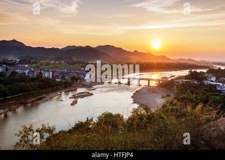 Sommer Yingtan Lung Fu Shan, China malerische Landschaft Stockfoto