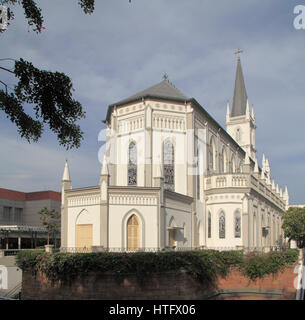 Singapur, CHIJMES Hall, Denkmalschutz, Stockfoto