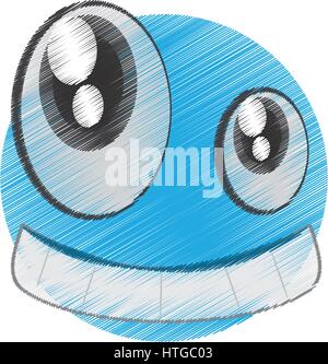 froh, dass Tag Aprilscherz Zeichnung emoticon Stock Vektor