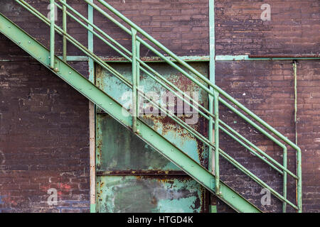 Henrichshütte, ehemalige Stahlwerke, Industriemuseum, Hattingen, Deutschland, Stockfoto