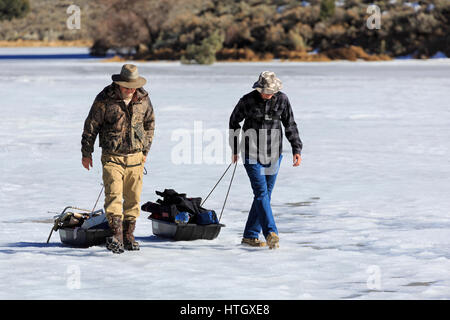 Eagle Valley Reservoir, Spring Valley State Park, Pioche, Nevada, USA Stockfoto